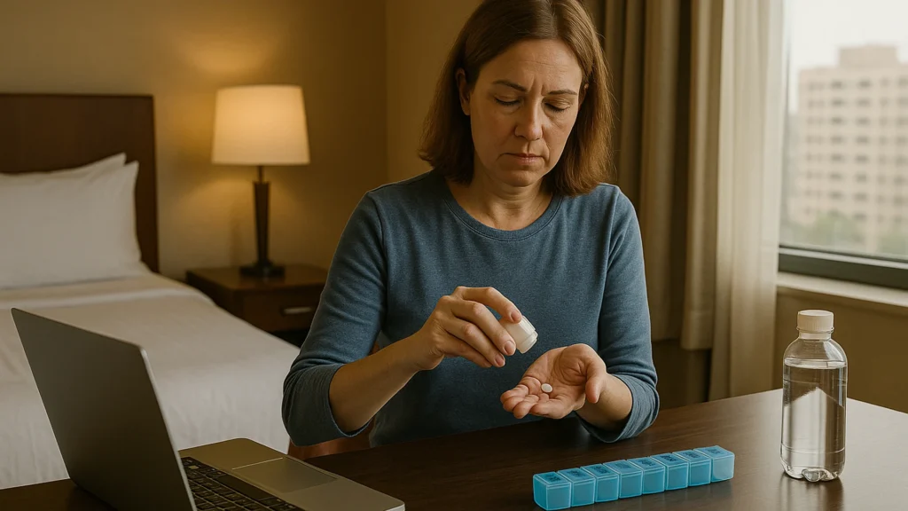 Managing medications while living abroad