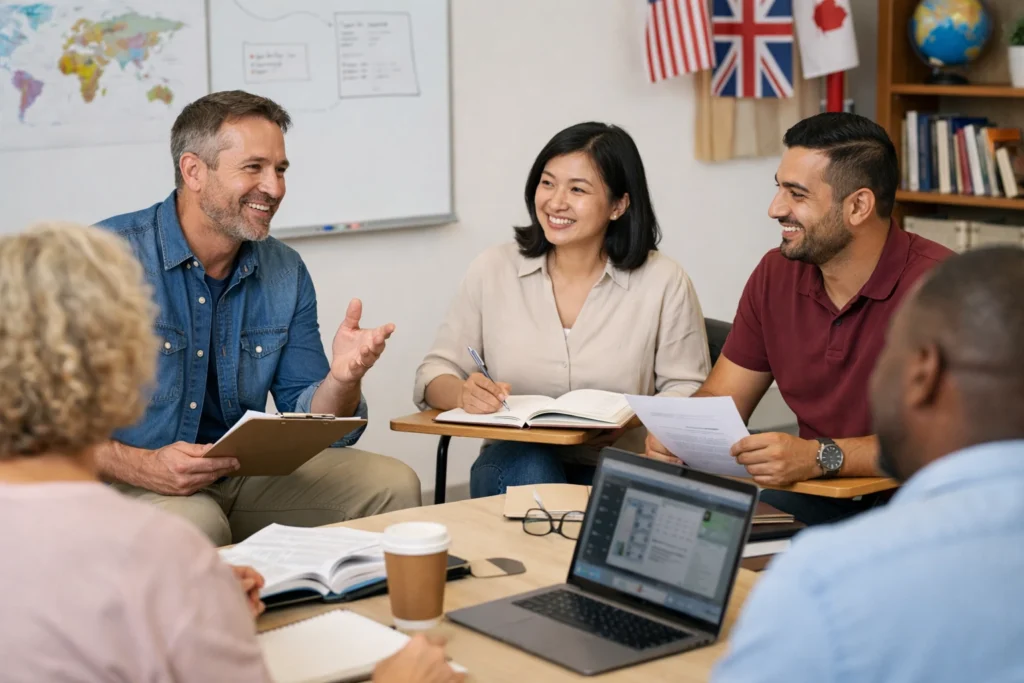 Why Teaching Adults Abroad Feels Different From Teaching Children