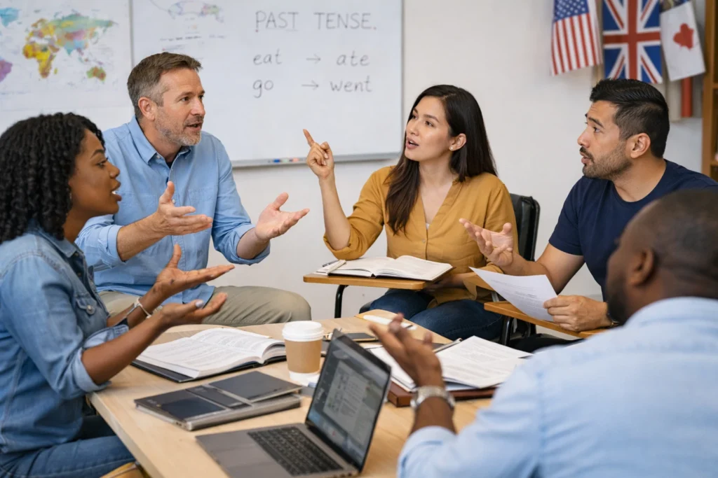 Adults Bring Work Experience (and Strong Opinions) to Your English Class